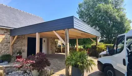 carport en bois Auray-4