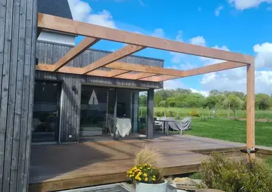 carport en bois Hennebont-4
