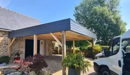 carport en bois Lorient-3