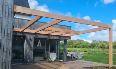 carport en bois Lorient-4