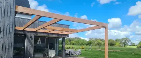 carport en bois Pluvigner-1