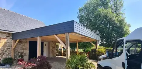 carport en bois Pluvigner-2