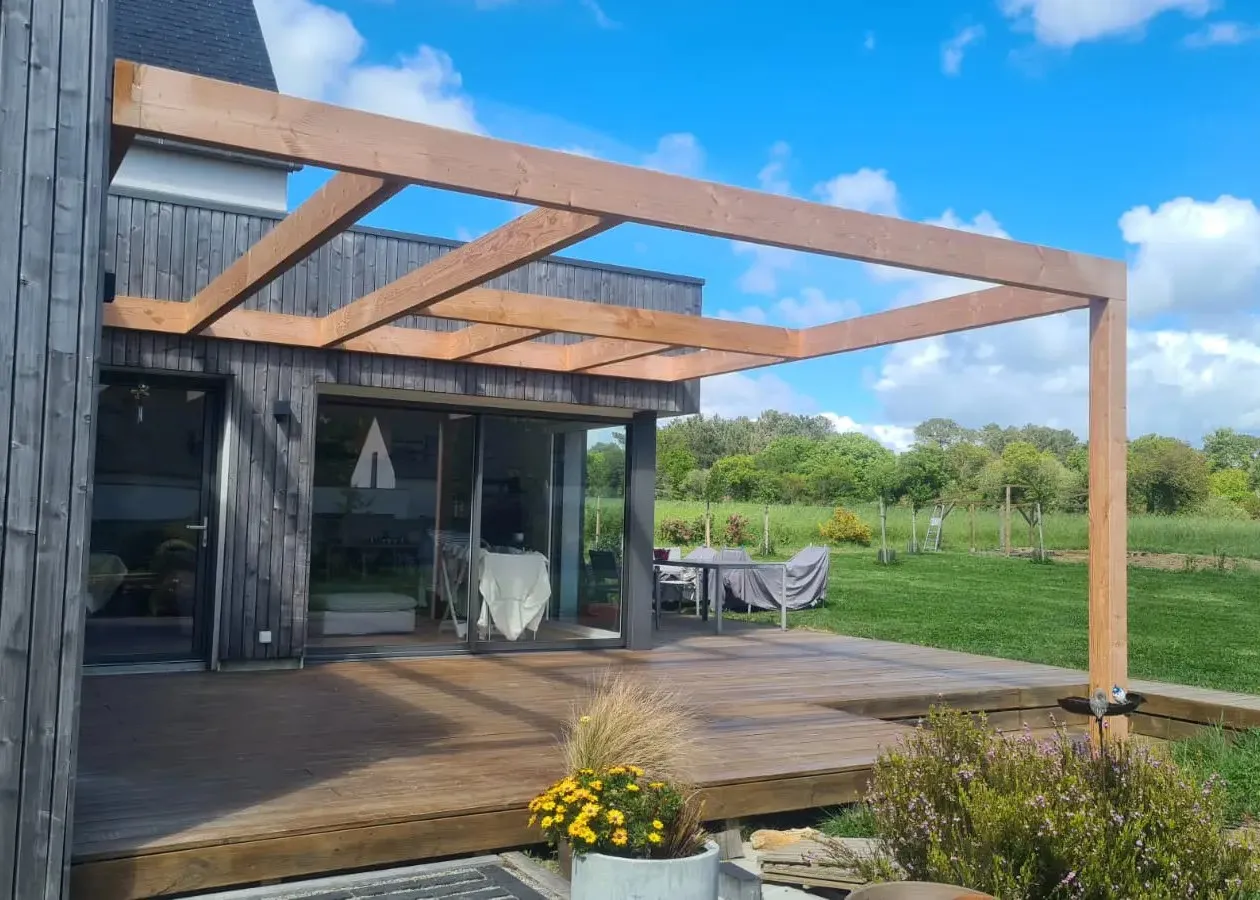carport en bois pontivy