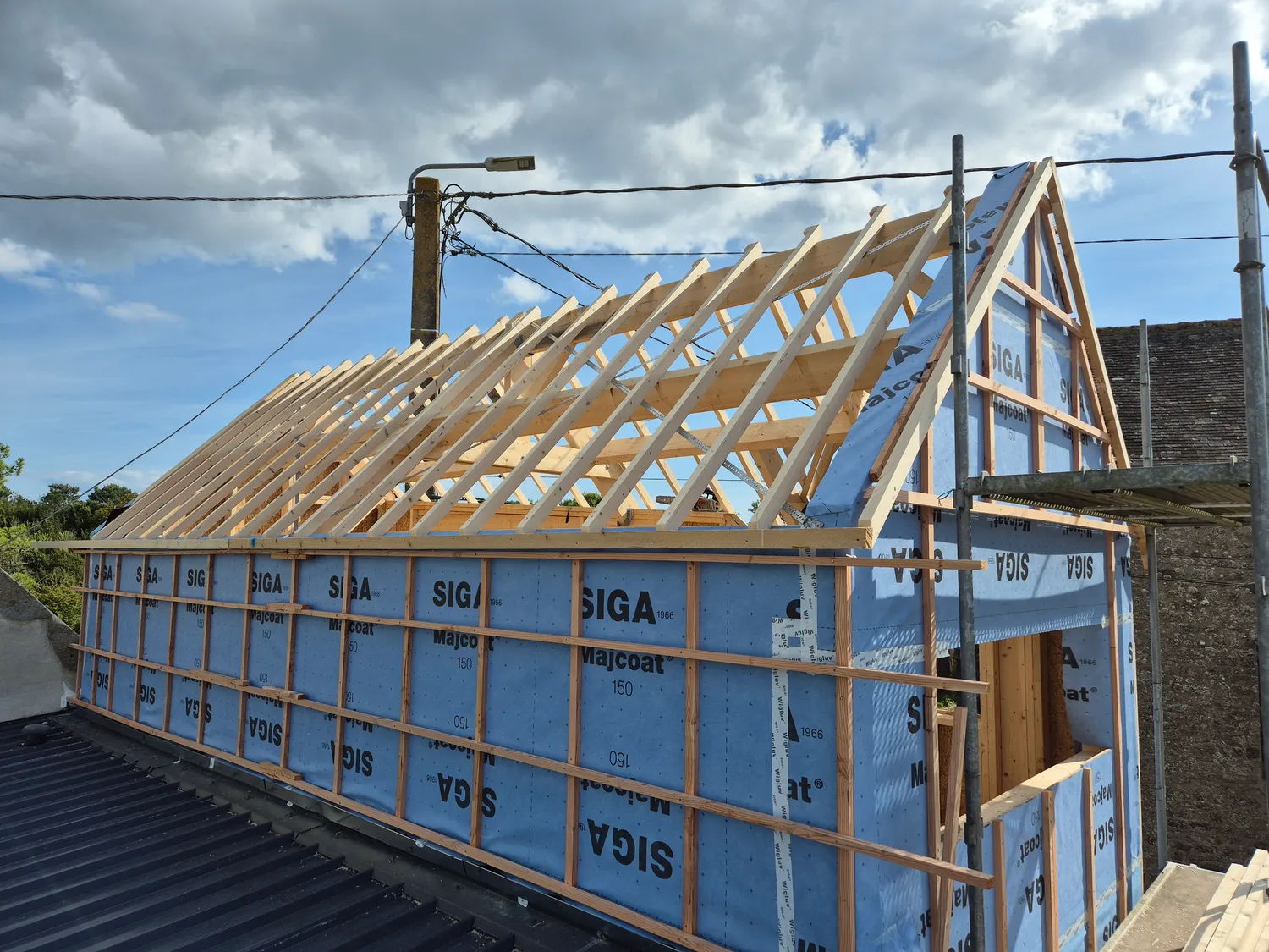 constructeur ossature bois auray