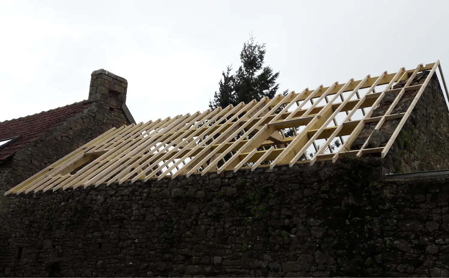 terrasse en bois baud